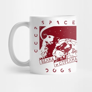 CCCP Space Dogs Mug